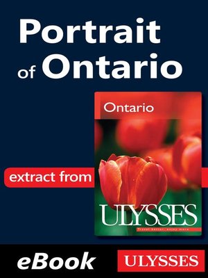 cover image of Portrait of Ontario